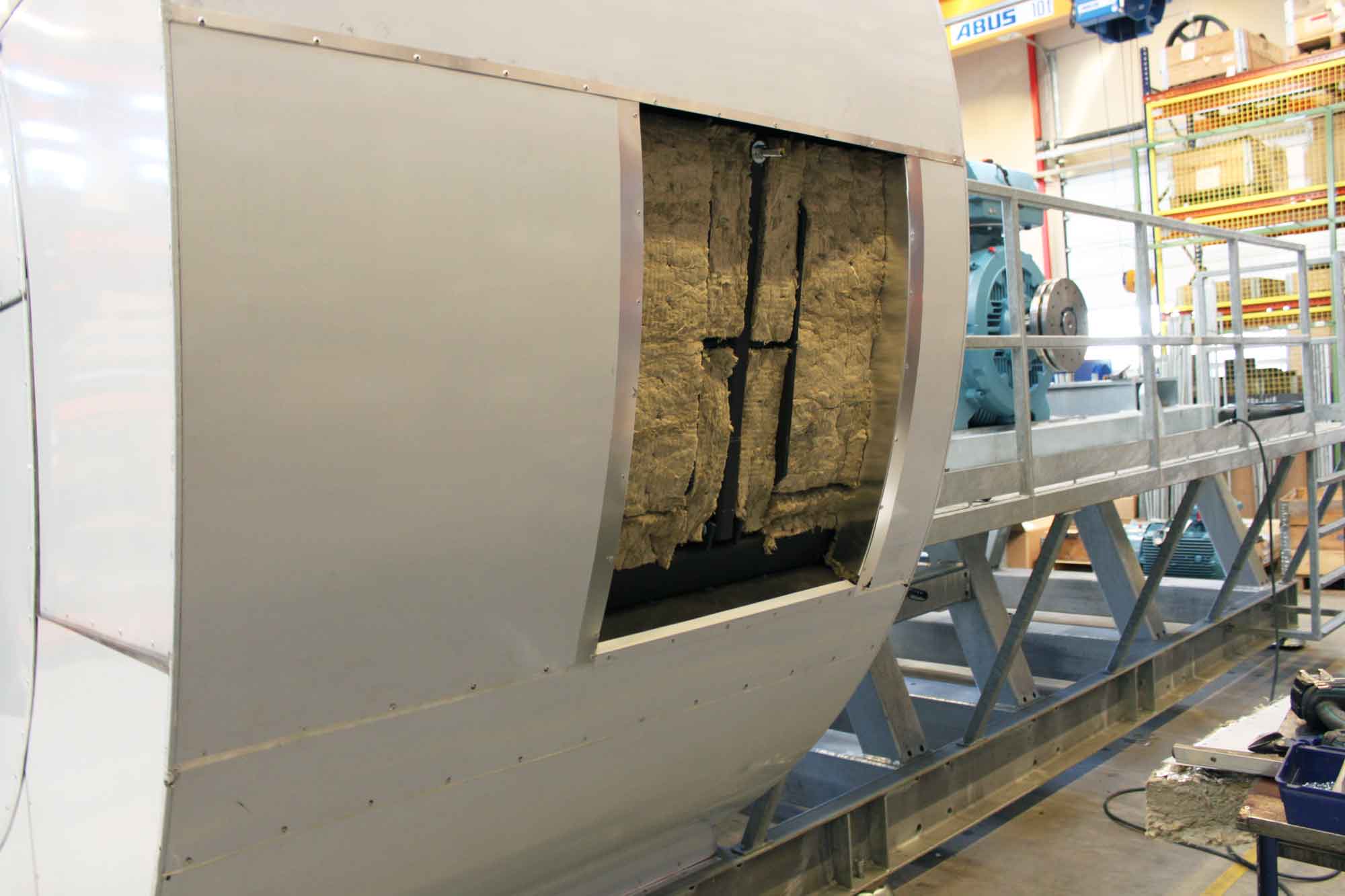 Fan insulation Low noise and reduced heat BarkerBille