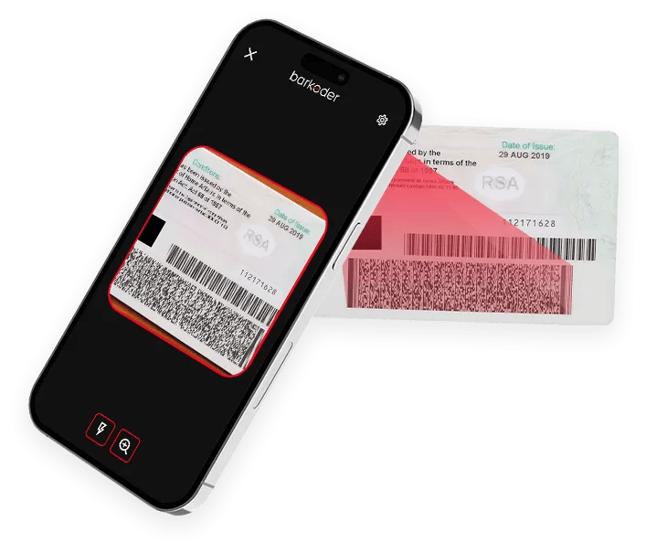 Driver's License Barcode Scanner SDK barKoder API