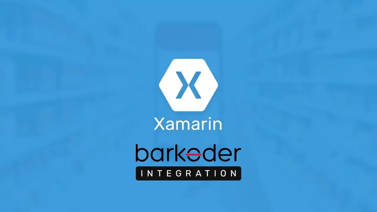 barKoder Barcode Scanner SDK Xamarin Installation Guide