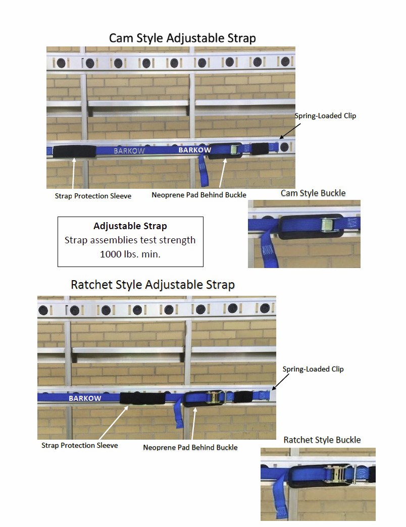 Loadholding Strap Assemblies F. Barkow, Inc.