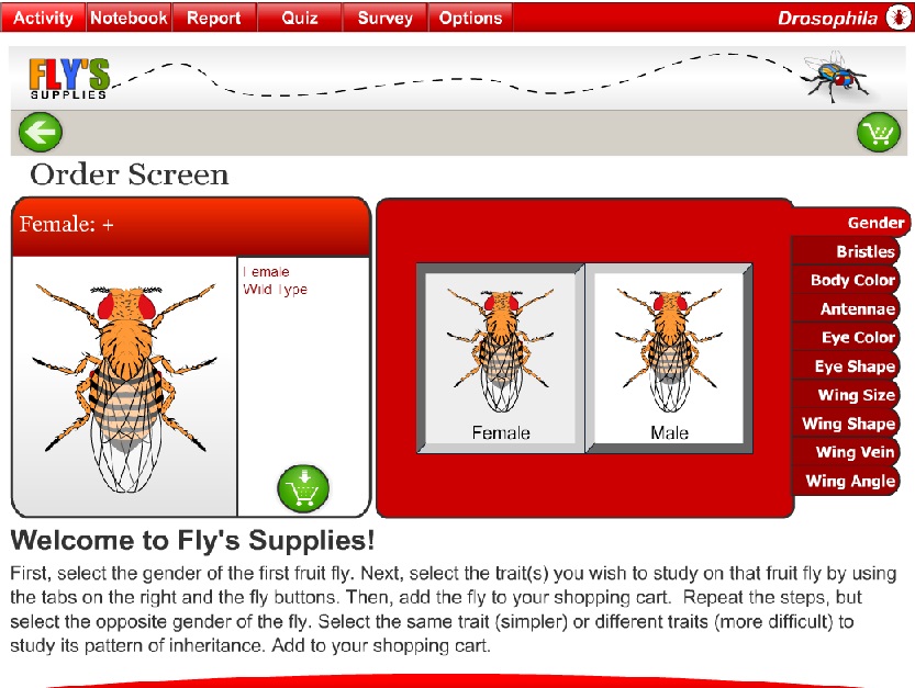 Virtual Fly Lab! Barlow Academy