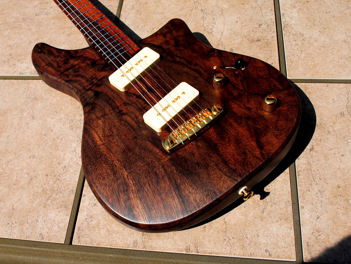 10 Black Walnut Barlow Guitars