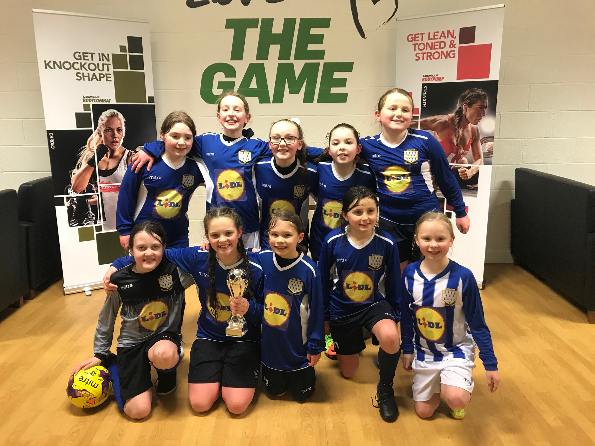 Girls' Football March 2020 Barlows Primary School