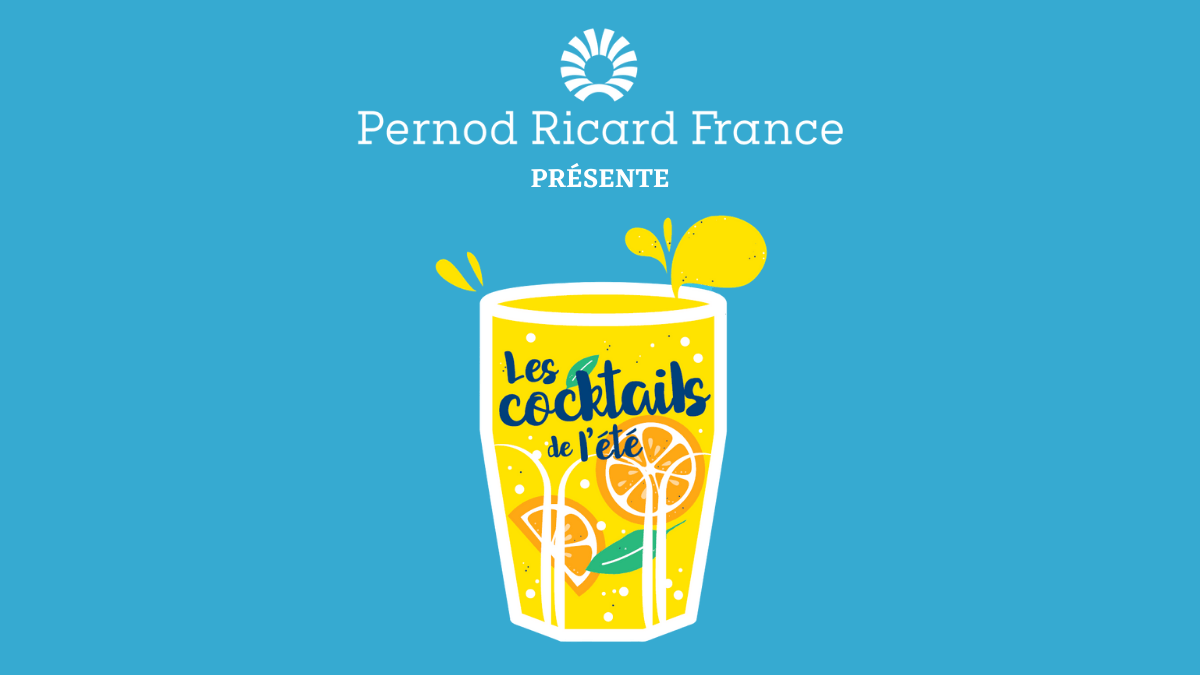 COCKTAILS 100 PERNOD RICARD AVEC OU SANS ALCOOL ON VOUS LAISSE LE