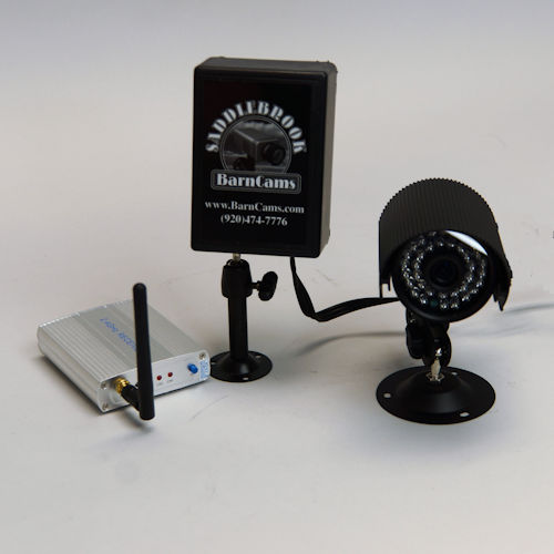 Wireless Camera System Metal , Stone or Wood Barns BarnCams