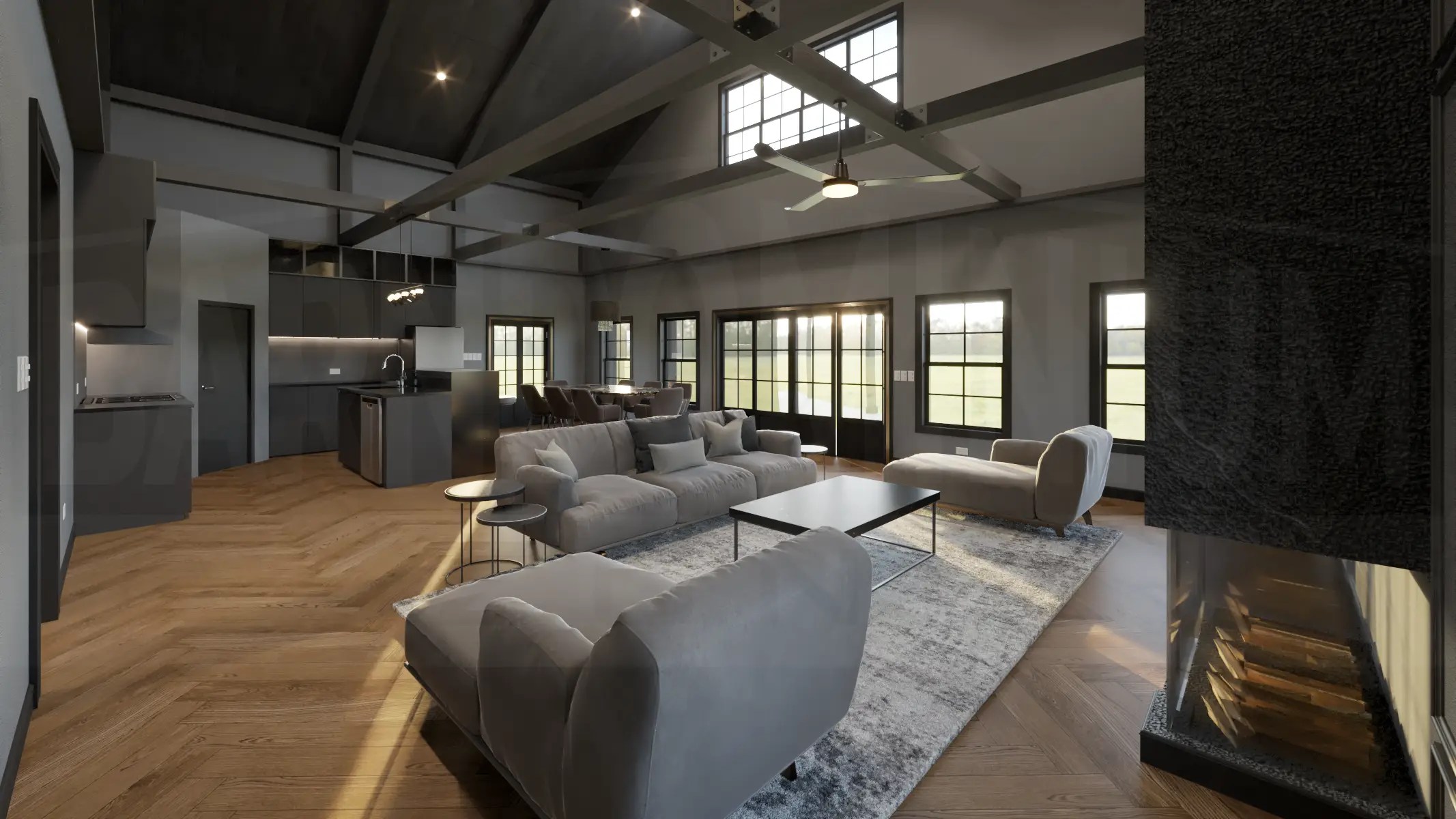 3Bedroom The Ferndown Barndominium With Home Office