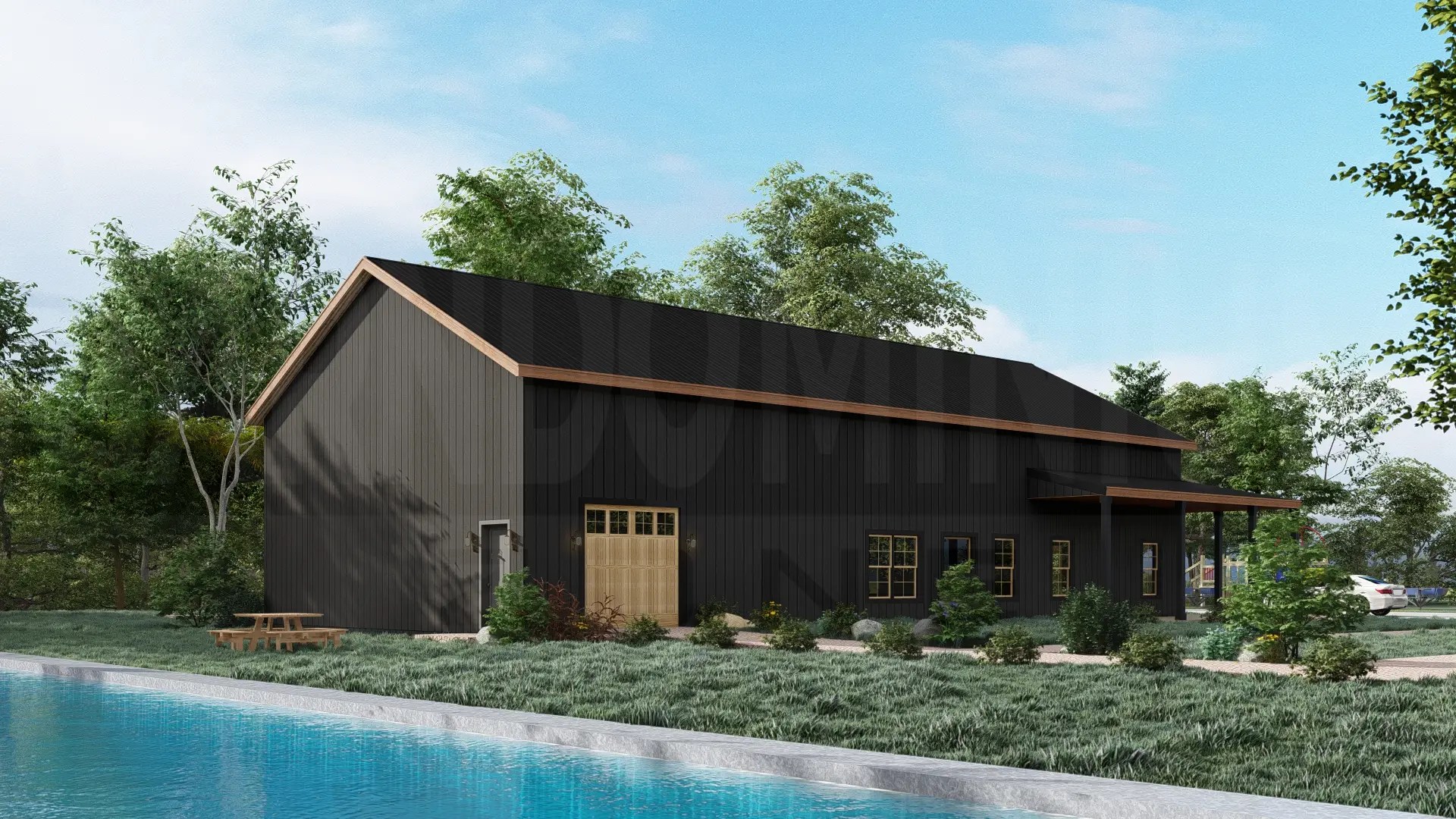 3Bedroom The Ferndown Barndominium With Home Office