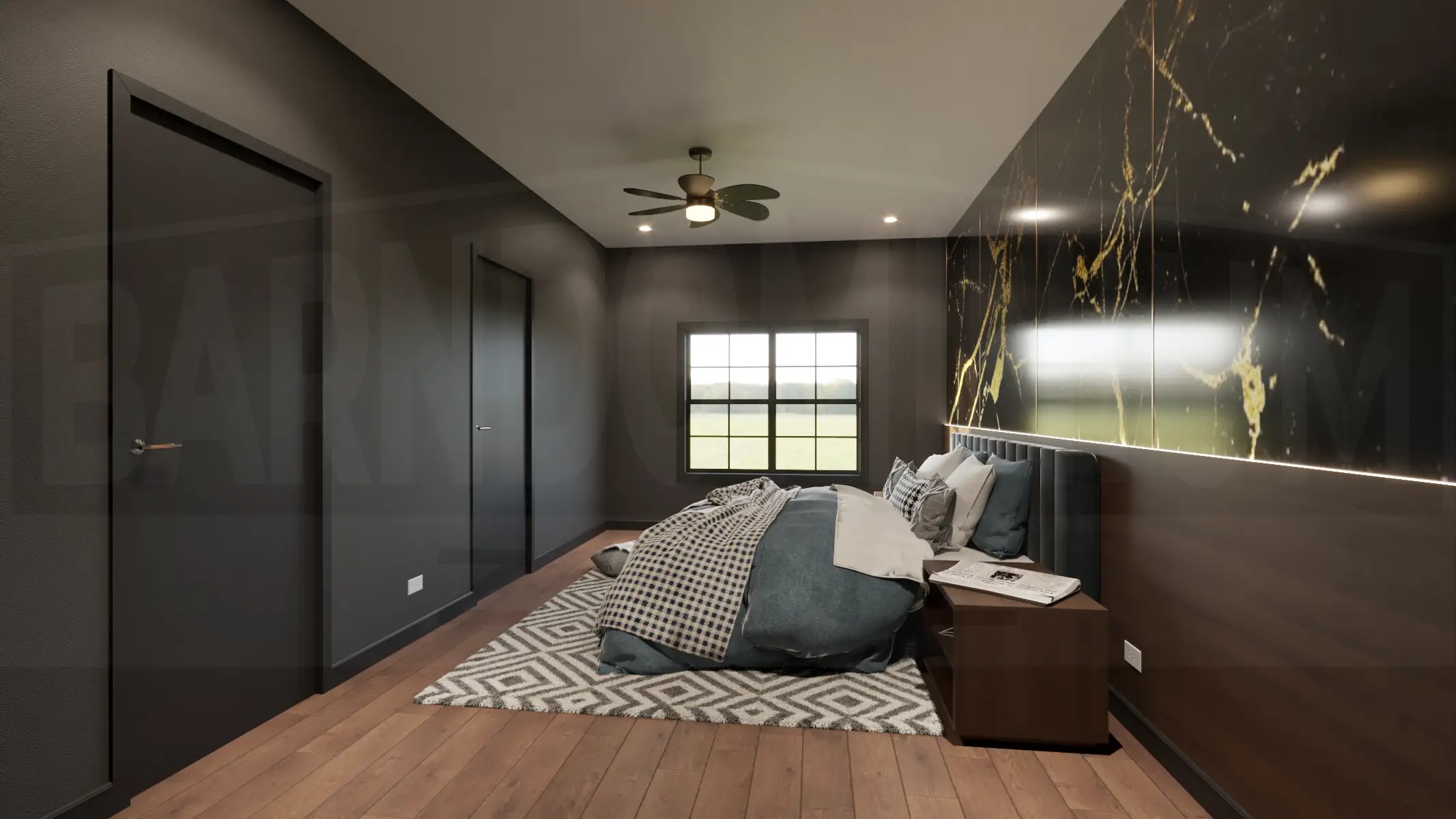 3Bedroom The Ferndown Barndominium With Home Office