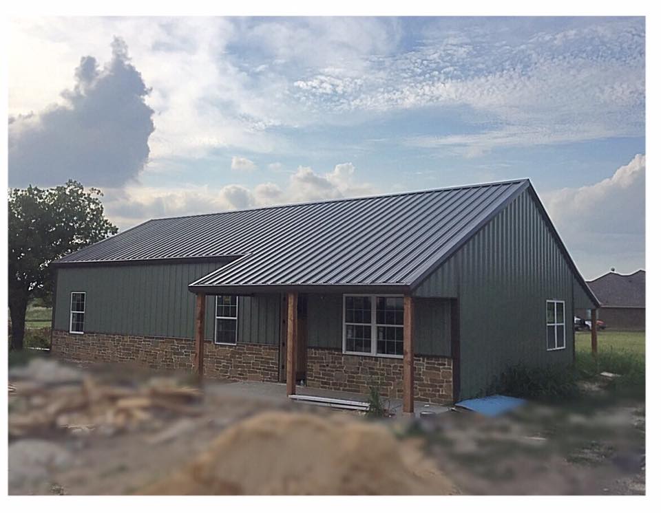 Darling Decatur Barndominium in Texas by HL Custom Homes