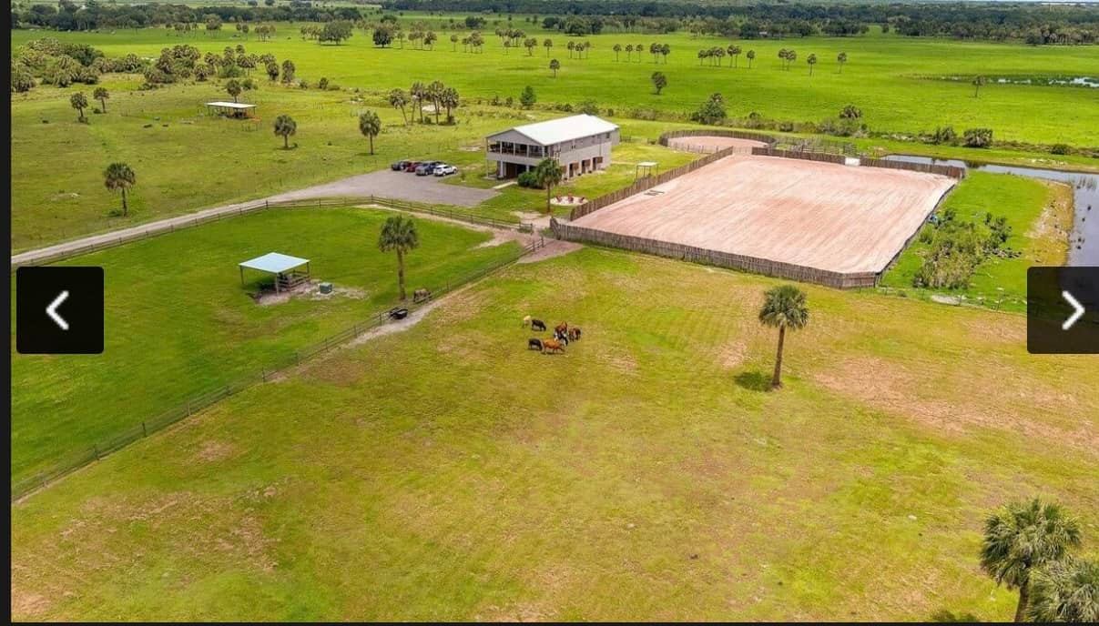 Okeechobee Florida Barndominium With Horse Stables