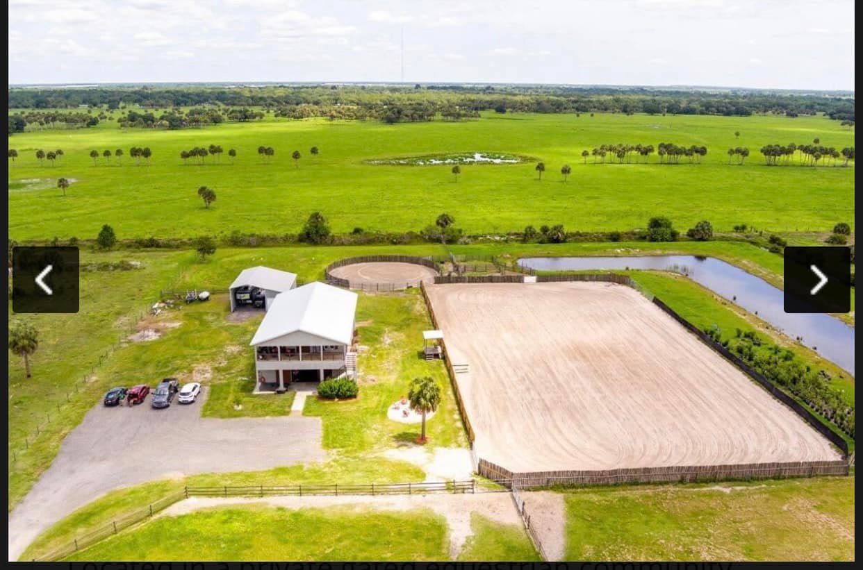 Okeechobee Florida Barndominium With Horse Stables