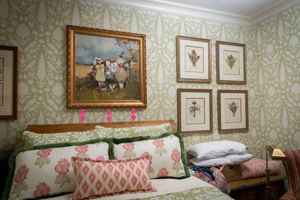 How To Hang Art Over the Bed Barnel's The Art & Framing Gallery