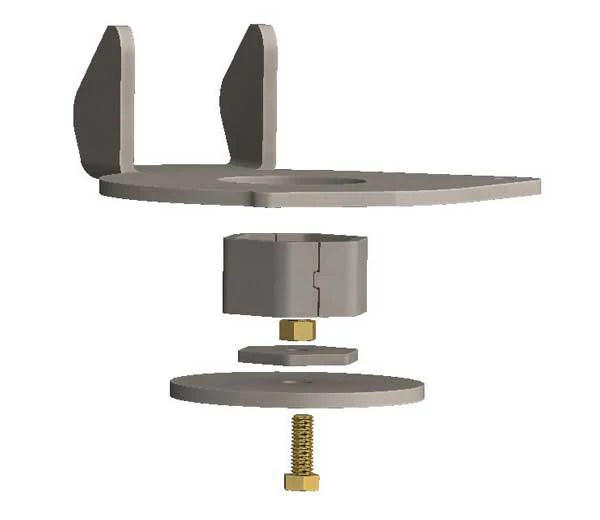 Jeep TJ Rear Frame Coil Spring Brackets Barnes 4WD