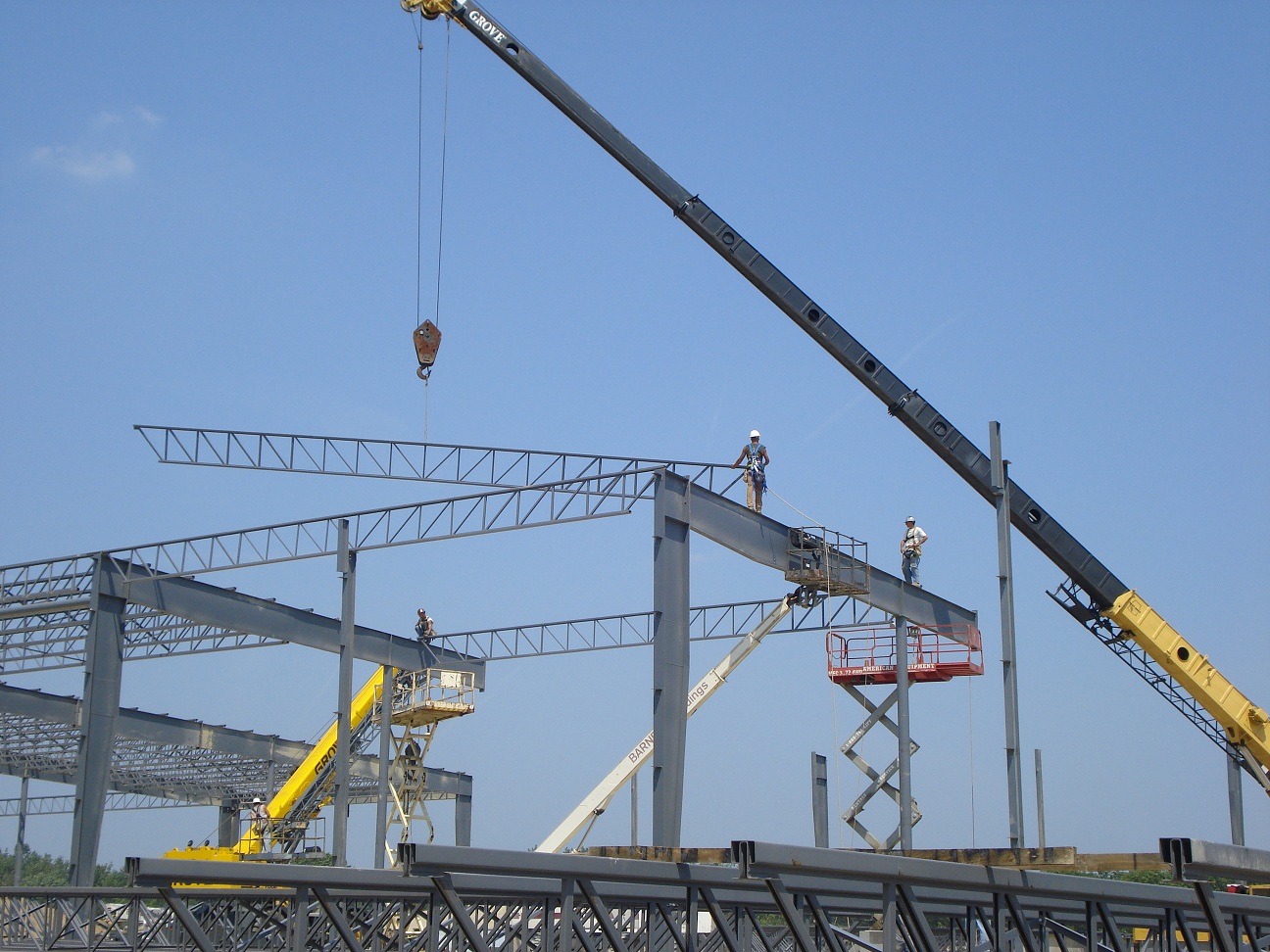 Steel Erectors & Installers Barnes Buildings Barnes Buildings