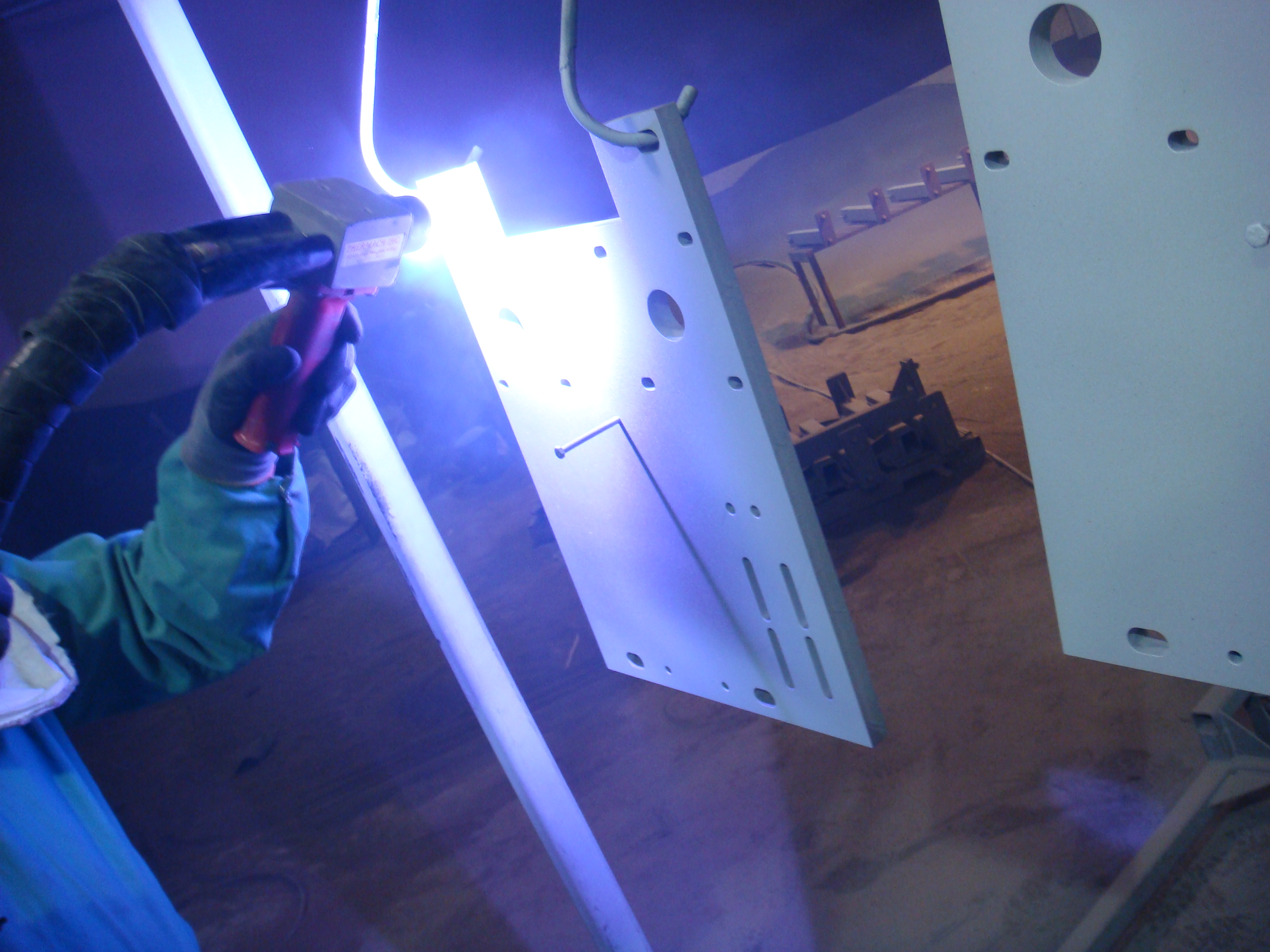 New Zinc Metalizing equipment Barnes Manufacturing