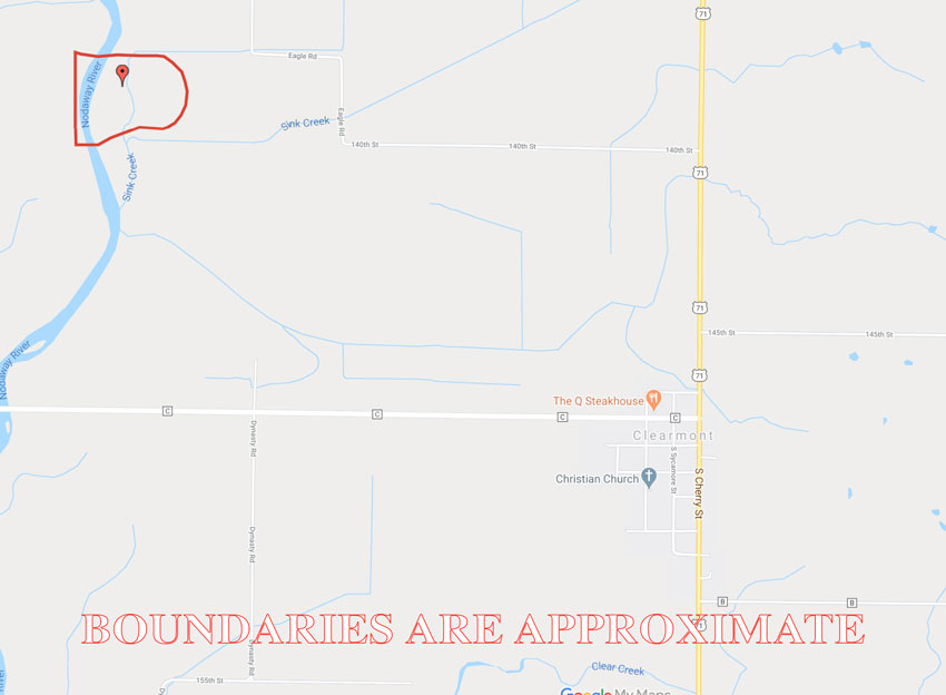 44 Acres +/ Riverfront, Nodaway County, MO Land Sales Specialists