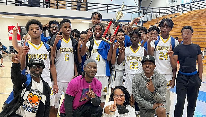 Booker Baby Tigers excelling on basketball court, headed to Gatlinburg