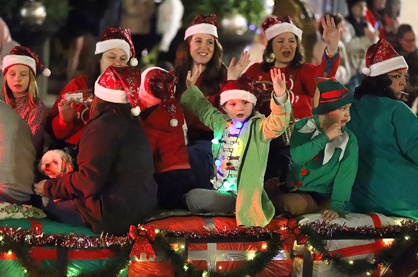 Christmas Parade a big hit despite weather