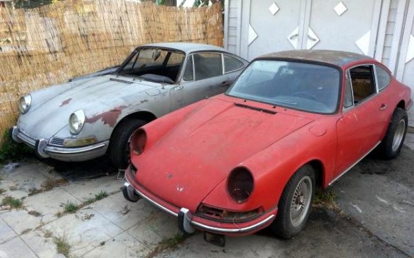 Porsche 912 Project Pair Barn Finds