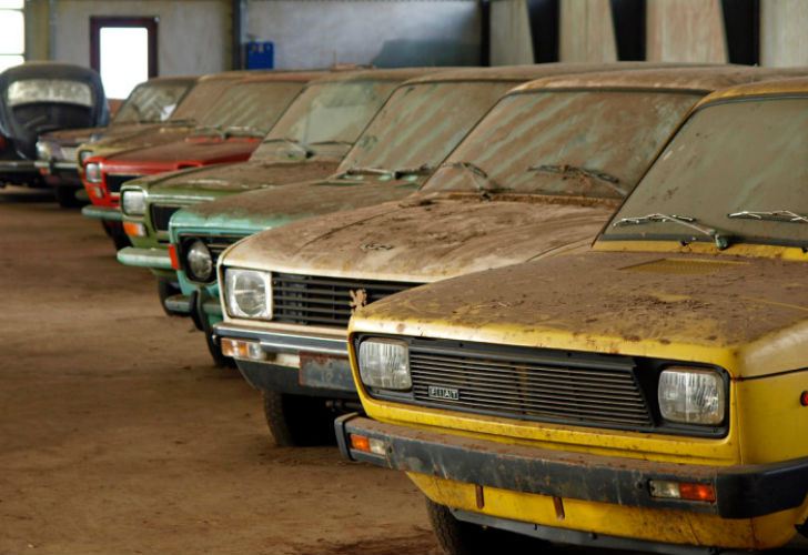 Abandoned Fiat Dealership In Denmark Barn Finds