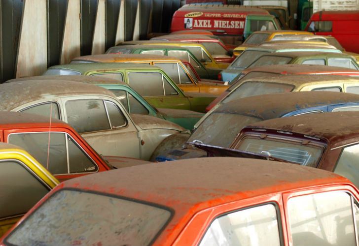 Abandoned Fiat Dealership In Denmark Barn Finds