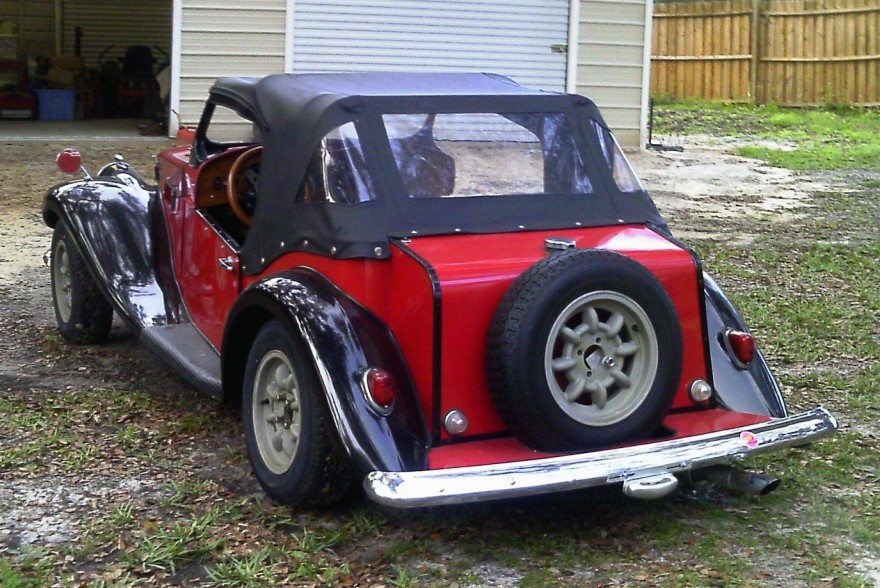 Not an MG 1976 TriumphBased Spartan Barn Finds