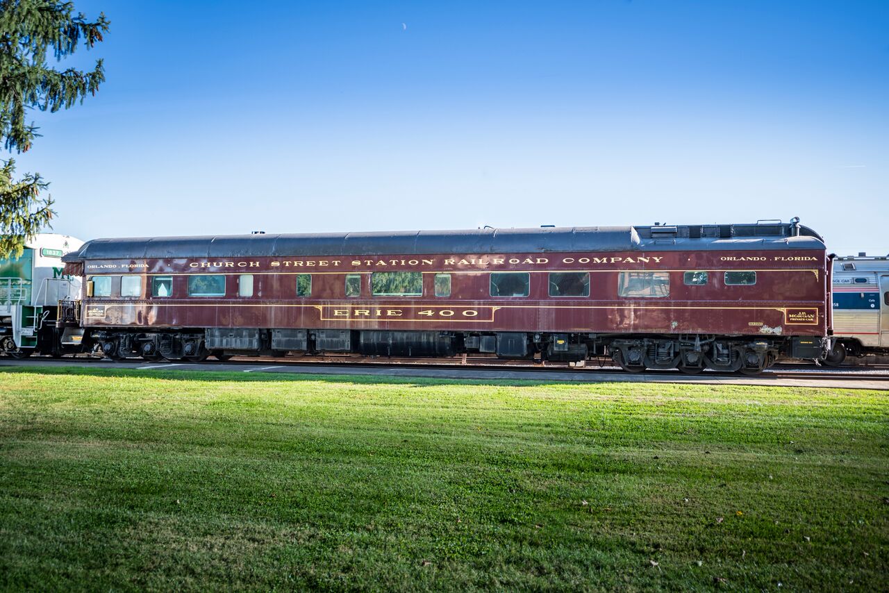 J.P. Railcar Erie 400 Pullman Car Barn Finds