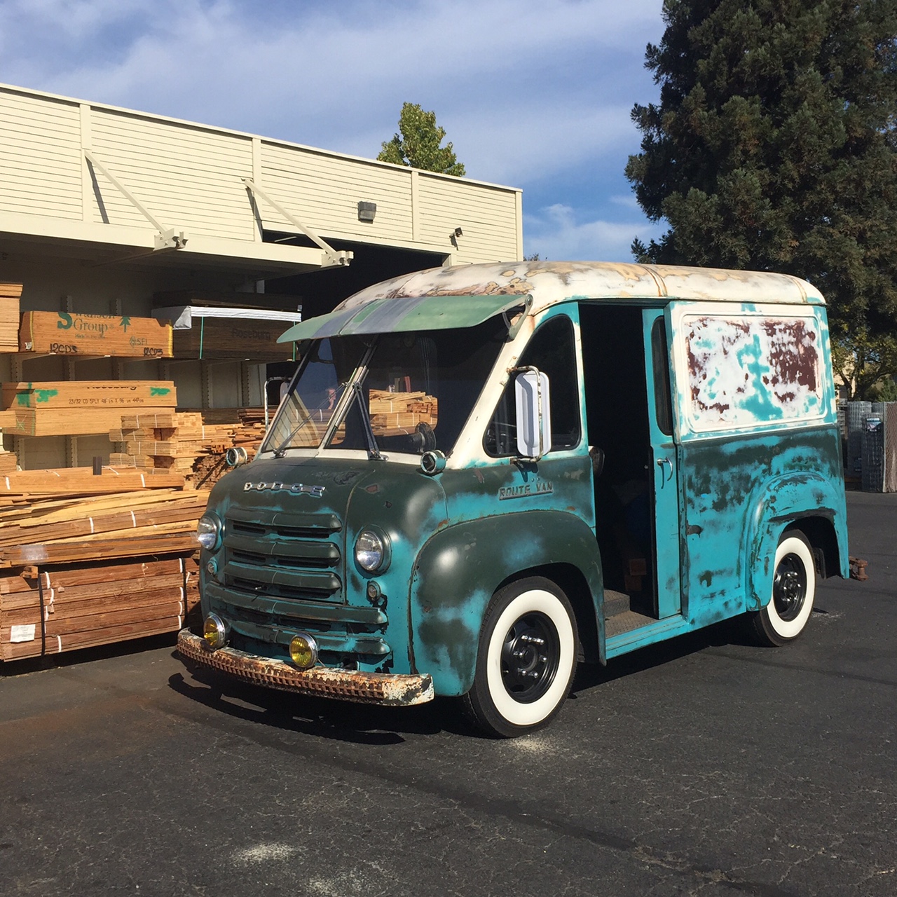 The Ratty Milk Van 1951 Dodge Delivery