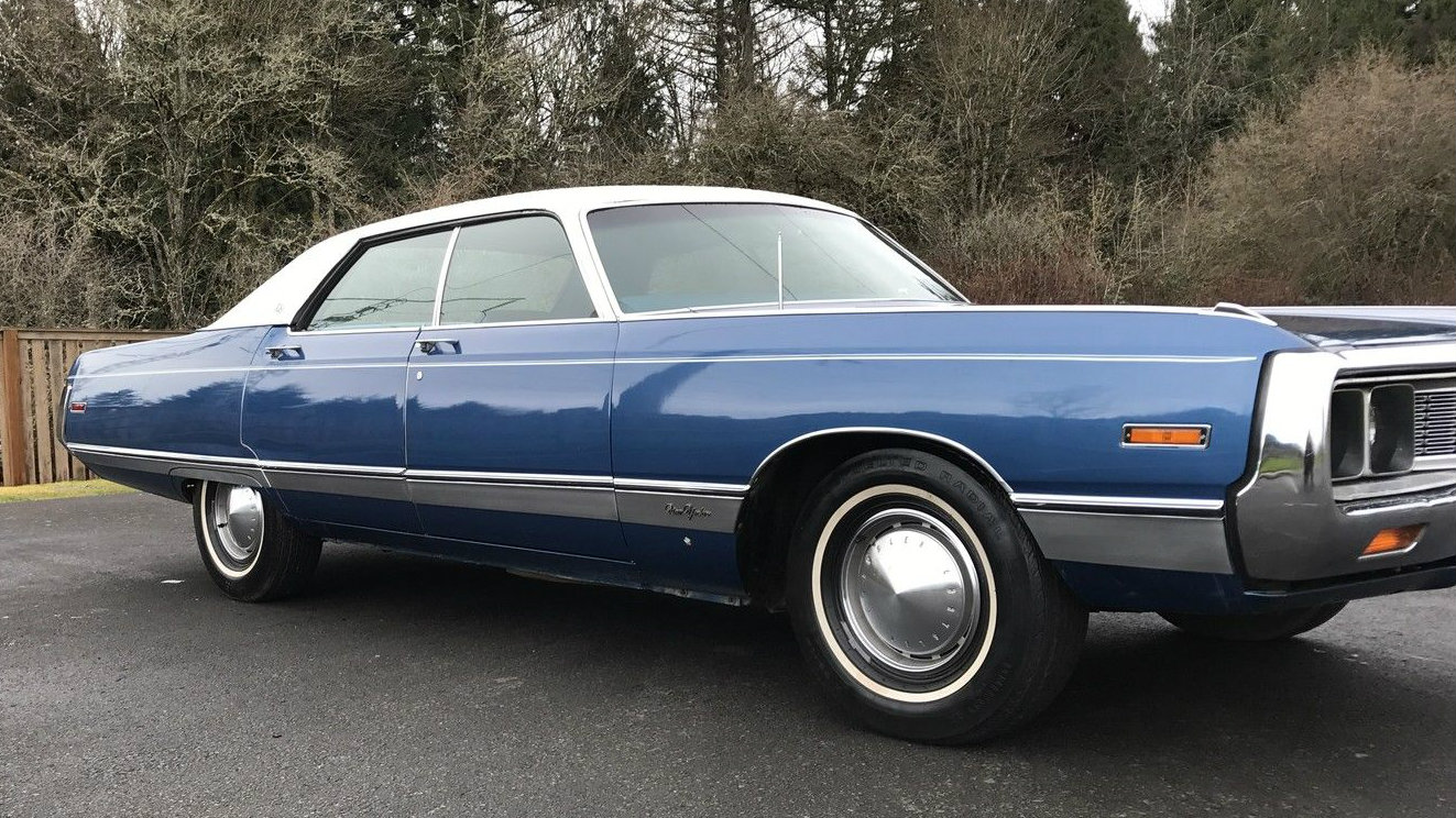 Big Blue Survivor! 1971 Chrysler New Yorker Barn Finds
