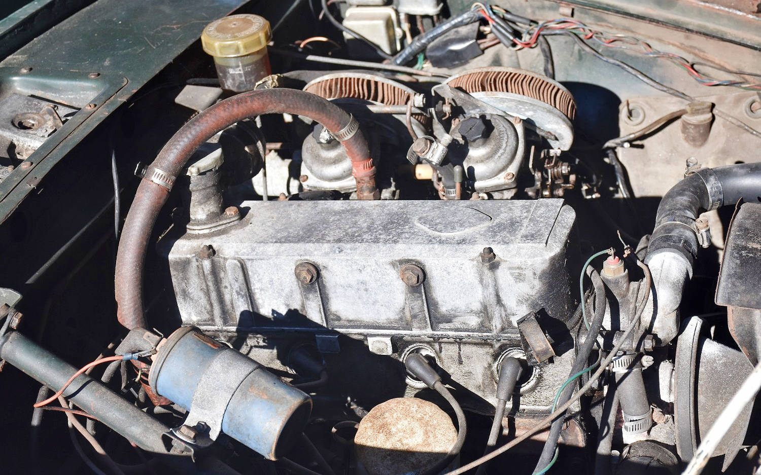 1967 Sunbeam Alpine Engine Barn Finds