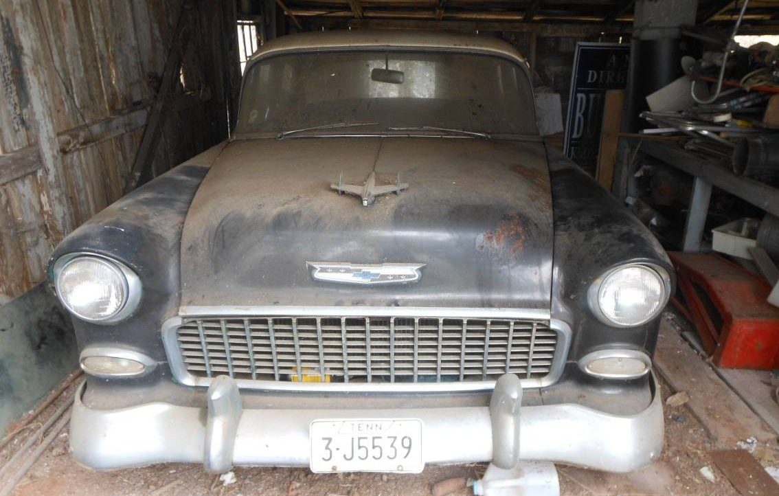Grandma’s TriFive 1955 Chevrolet Bel Air Barn Finds
