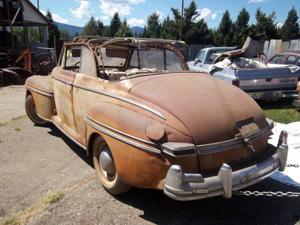 1948 Mercury Drivers Rear View Barn Finds