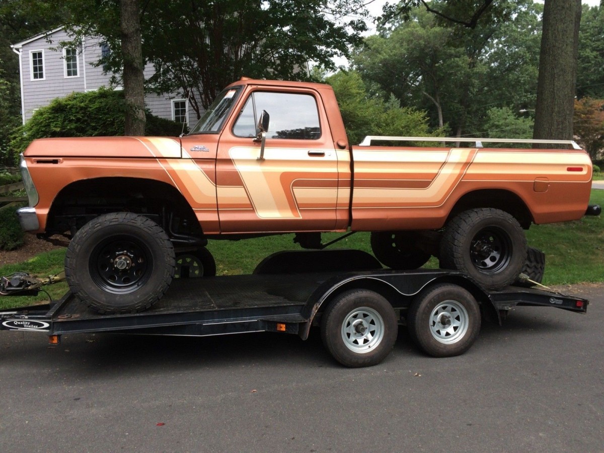 Copper Value 1977 Ford F250 4x4 Highboy