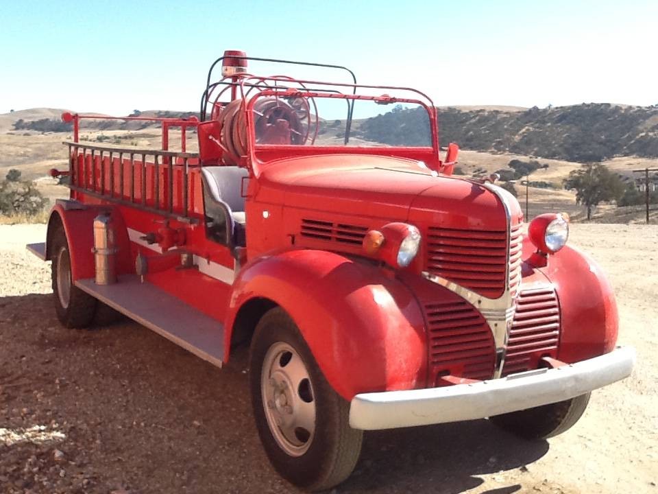 Vintage Fire Fighter Dodge Fire Truck Barn Finds