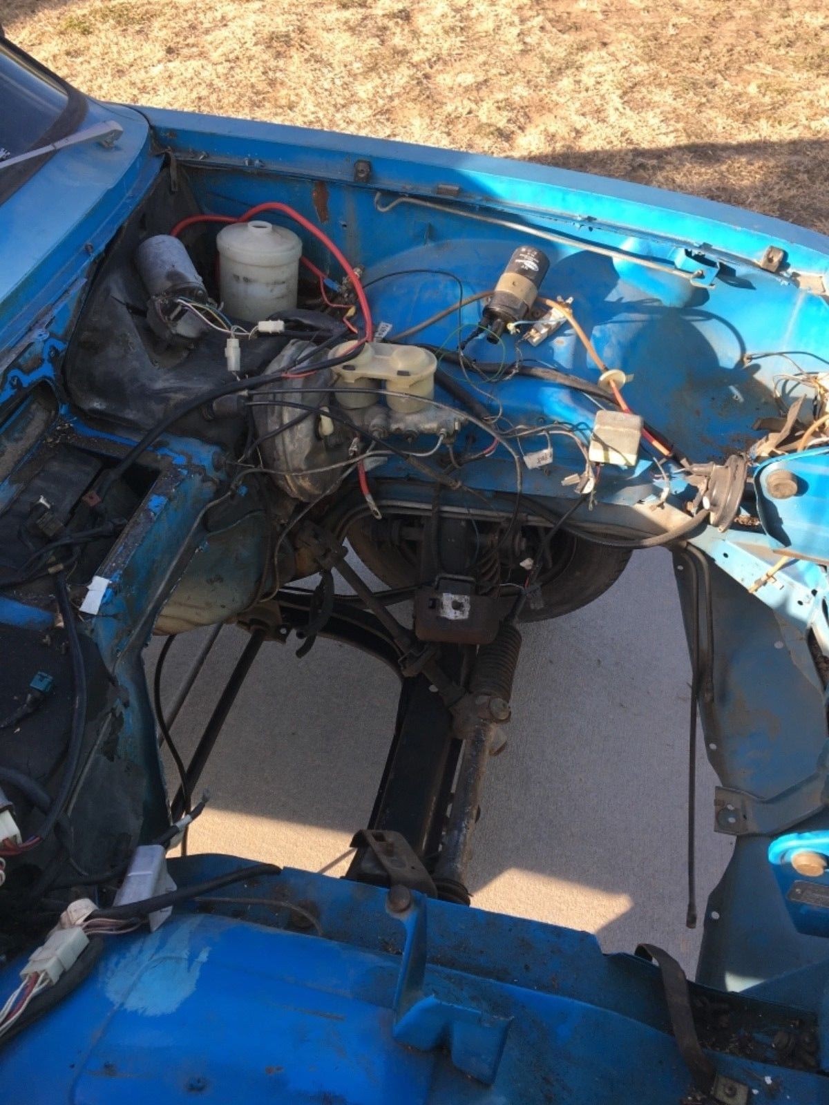 opel engine bay Barn Finds