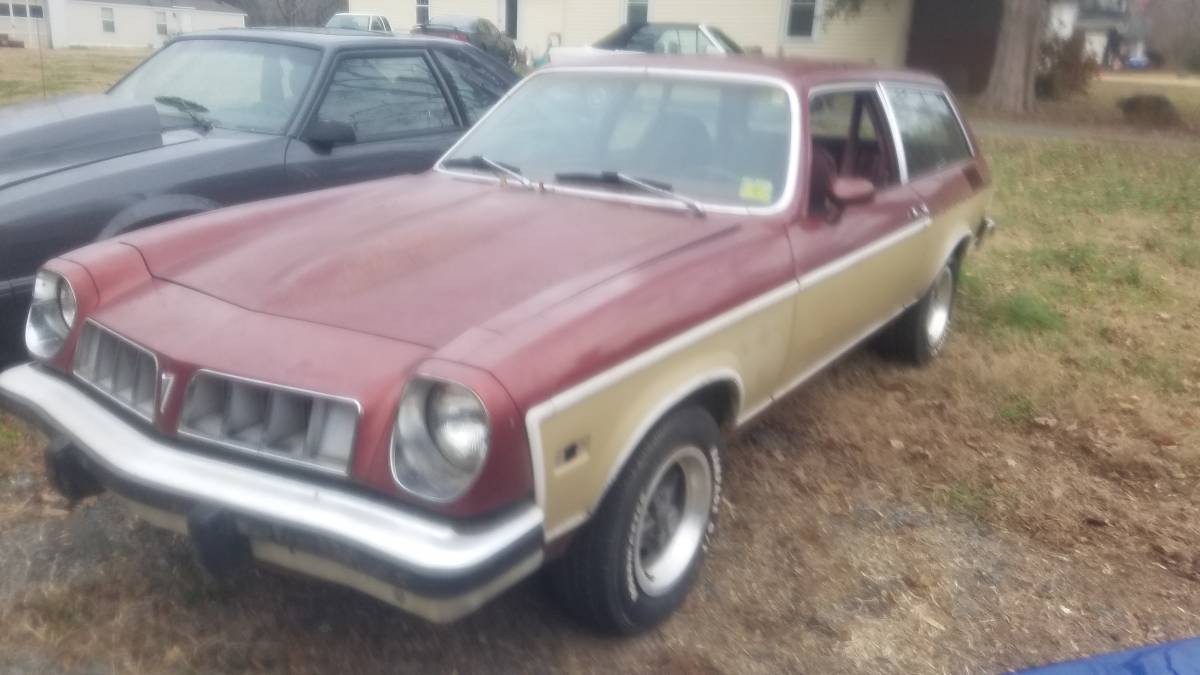Rare Vega Twin 1978 Pontiac Sunbird Safari Wagon Barn Finds