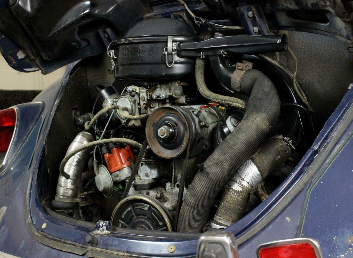 vw beetle engine Barn Finds