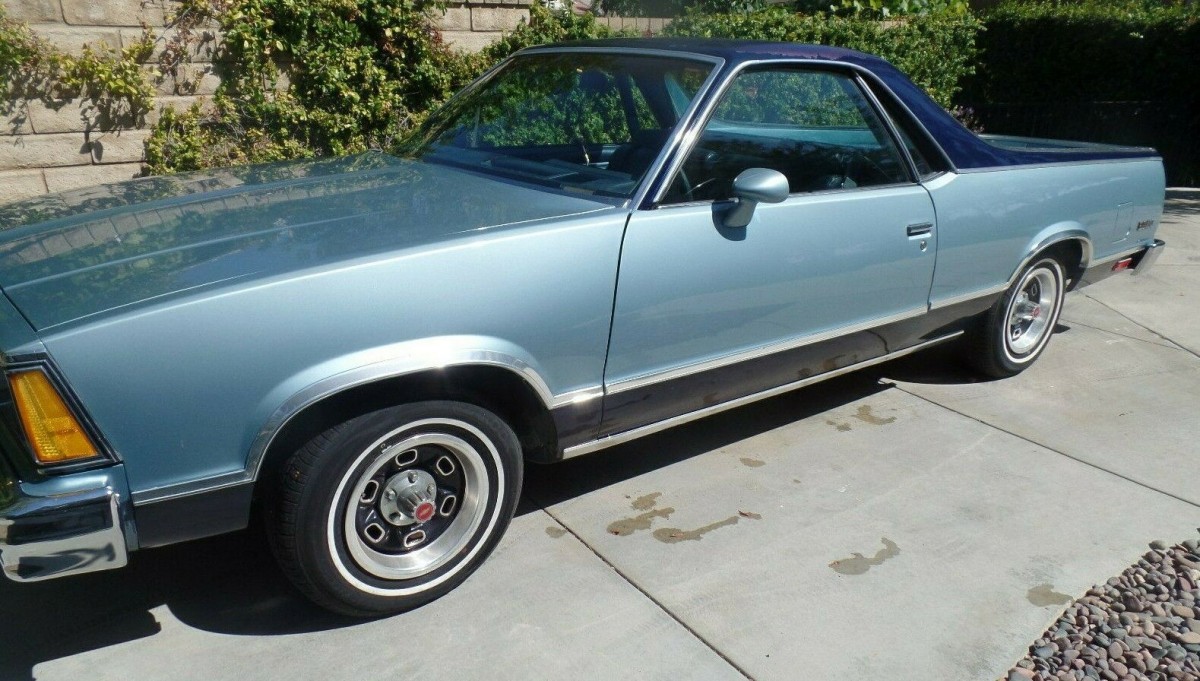 54K Mile 1980 Chevrolet El Camino Conquista Barn Finds