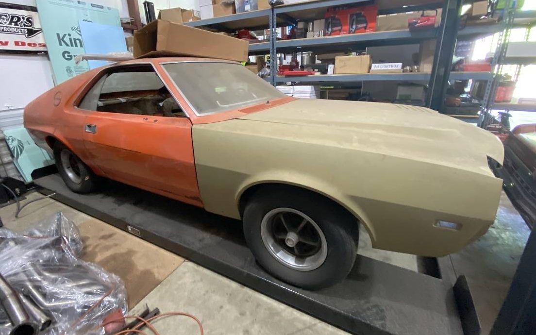 Big Bad Orange! 390 Powered 1969 AMC AMX Barn Finds