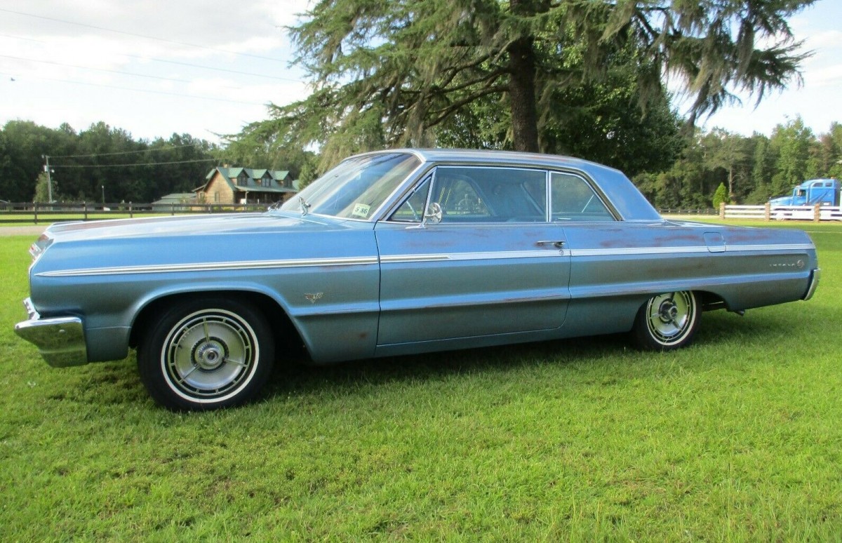 Patina Paint Job 1964 Chevrolet Impala SS Barn Finds