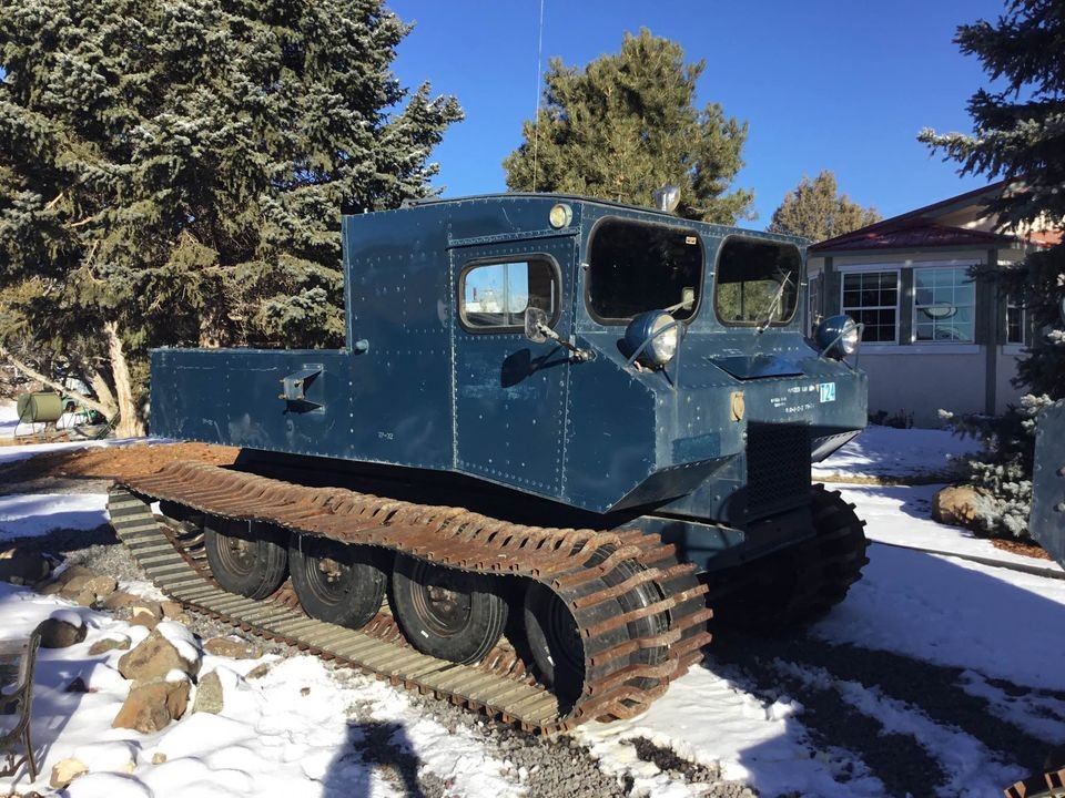Snow Machine Duo 1963 Thiokol Snowcats Barn Finds