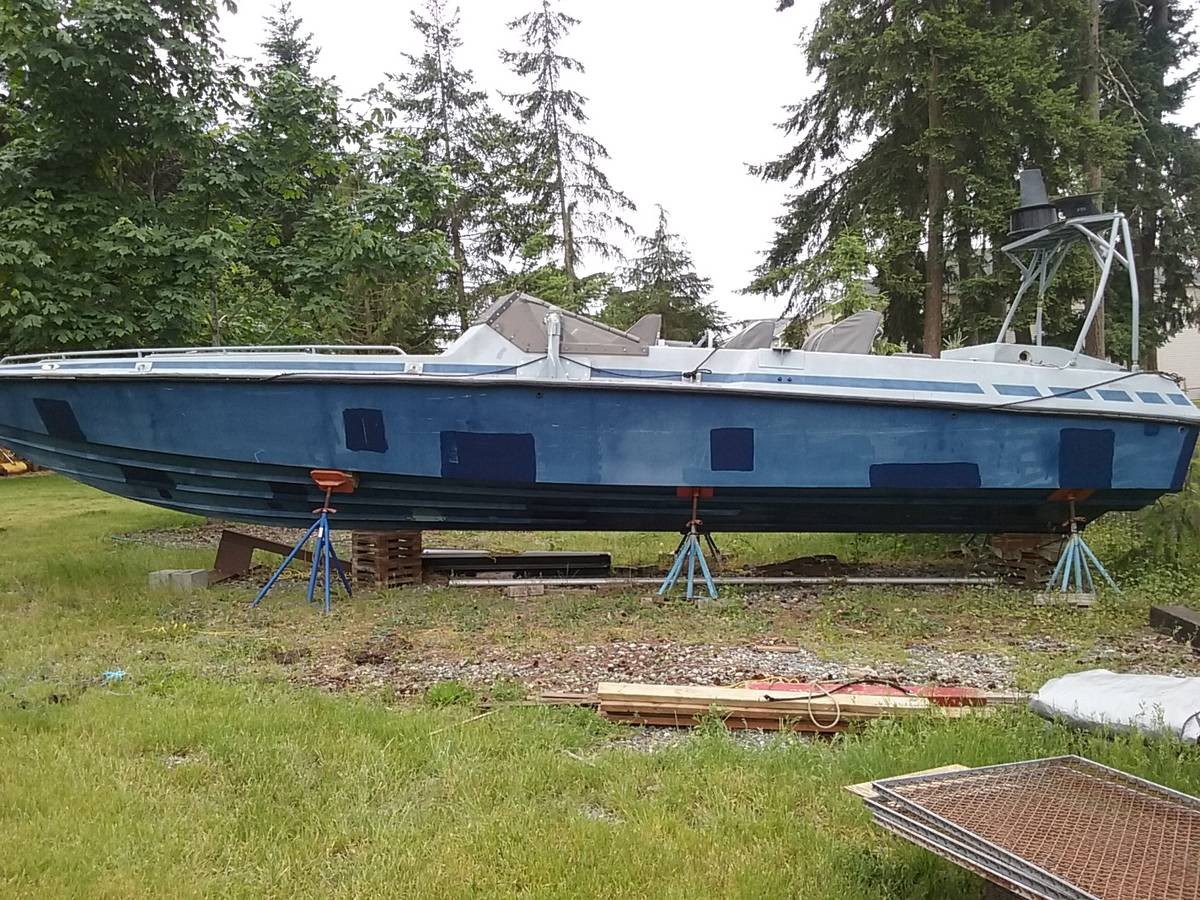Navy SEAL Prototype 1991 GoFast Boat Barn Finds