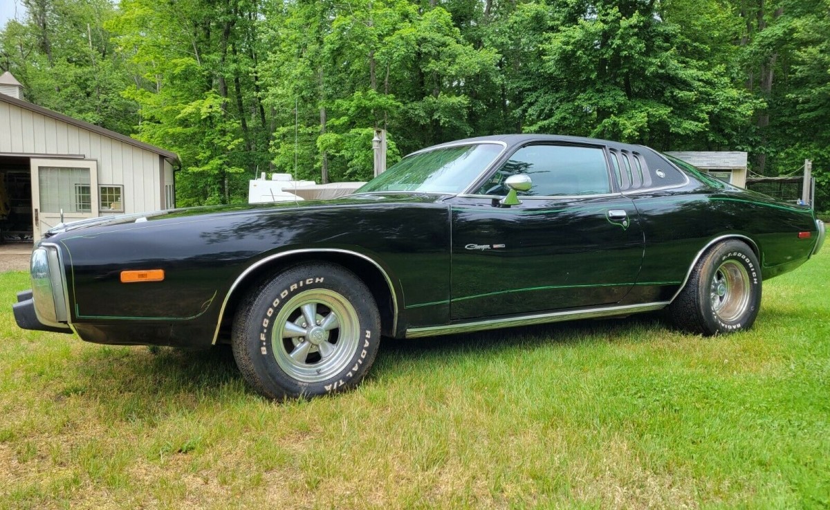 32k Mile Survivor 1973 Dodge Charger SE Barn Finds