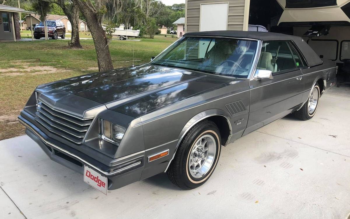 TopOfTheLine 59k Mile 1983 Dodge Mirada CMX Barn Finds