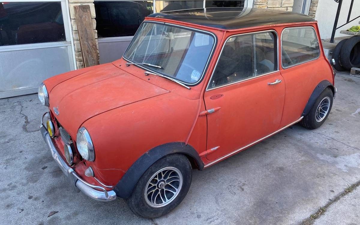 Former Road Racer 1967 Austin Mini Cooper S Barn Finds