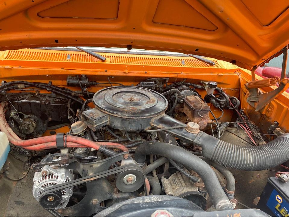 dodge d350 engine | Barn Finds