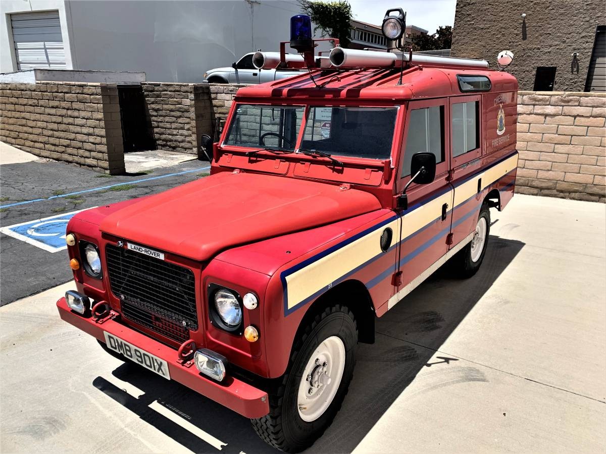 land rover front Barn Finds