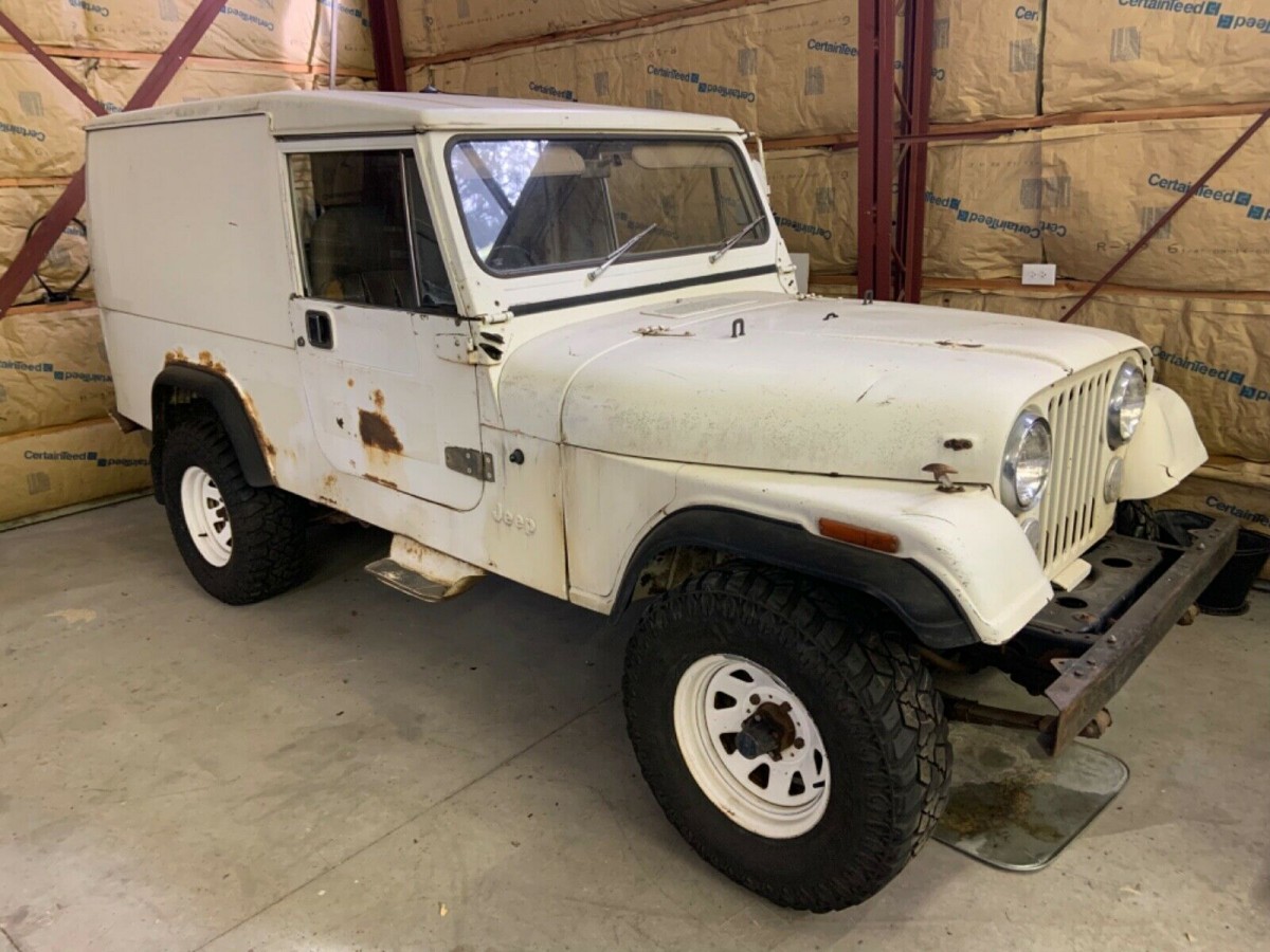 Rare Alaskan Postal 1984 Jeep CJ8 Scrambler Barn Finds