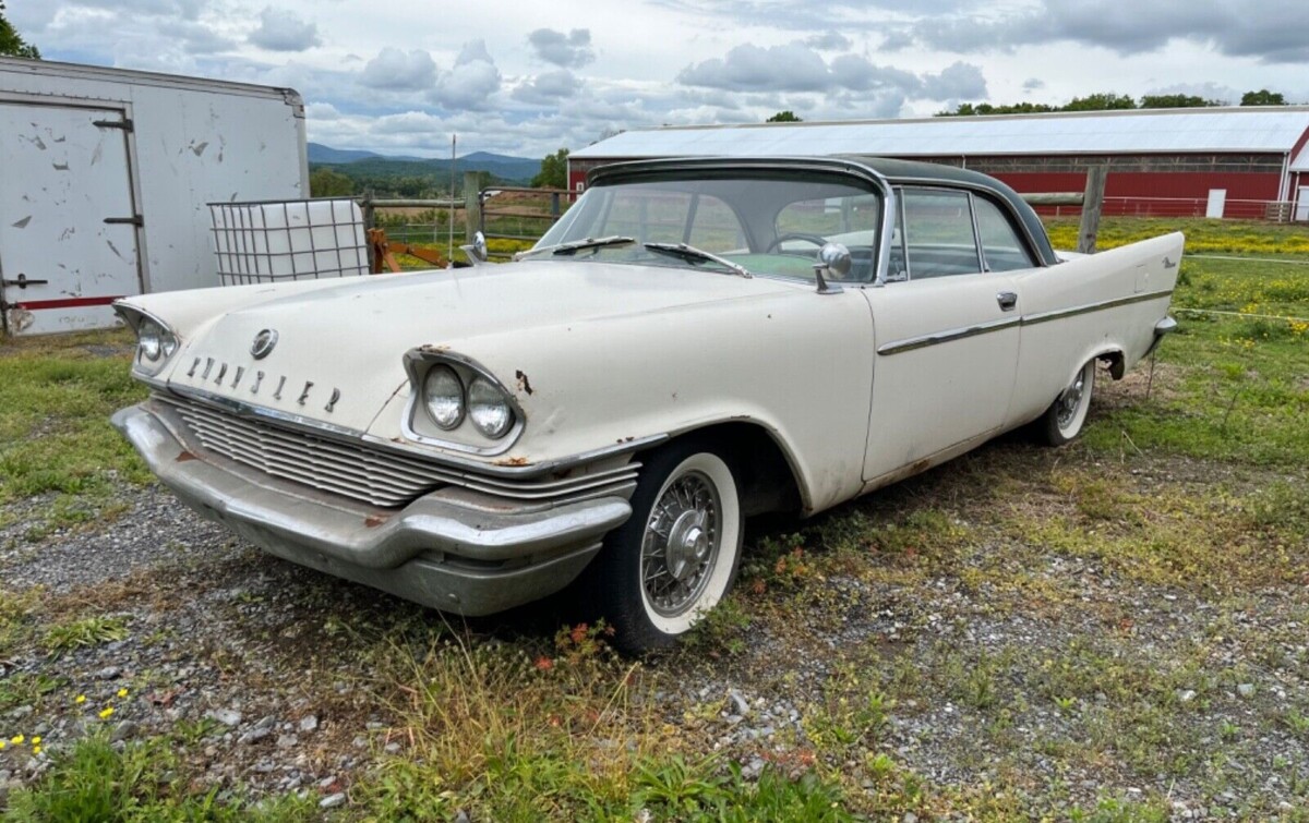 Fabulous Fins! 1957 Chrysler Windsor Barn Finds