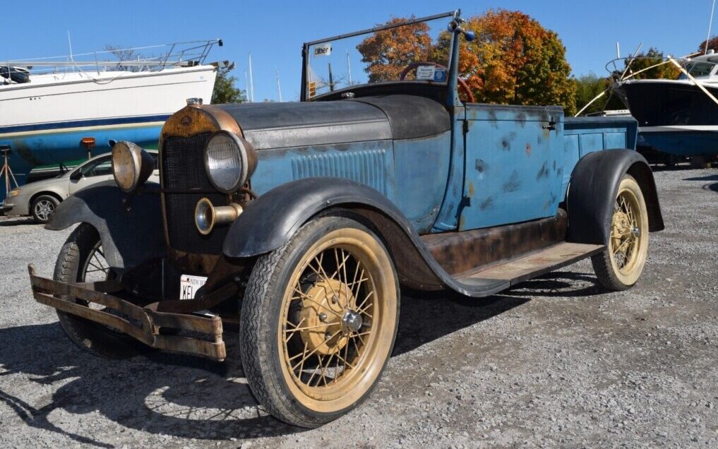 Loads of Character 1929 Ford Model A Open Cab Pickup Barn Finds